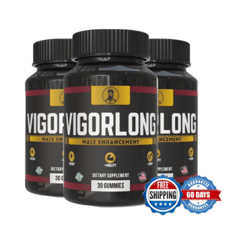 VigorLong pack with three bottles