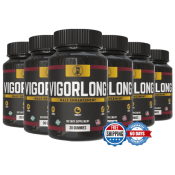 VigorLong pack with six bottles