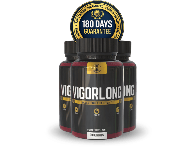 180-Day Satisfaction Guarantee badge for VigorLong